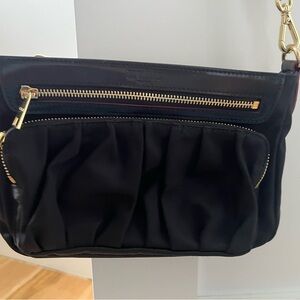 MZ Wallace black nylon crossbody EUC